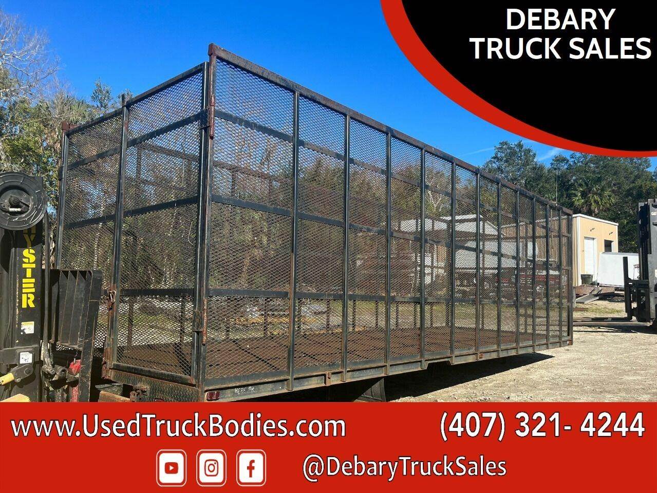 2025 Custom Built 26 FT Flatbed Truck Body For Sale Sanford, FL