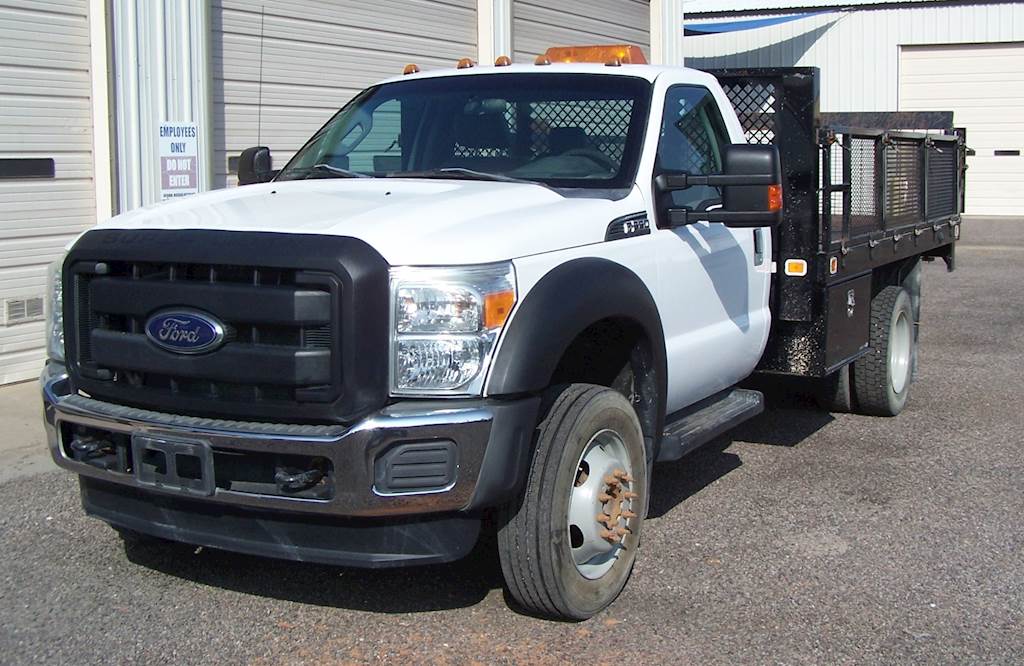 2014 Ford F550 Stake Bed Truck Knapheide Stake Body For Sale, 58,000 Miles Apache Junction
