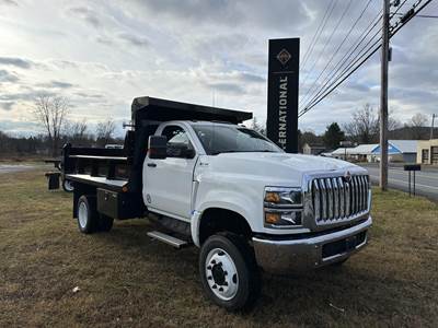 International CV Single Axle Cab & Chassis Truck - 350HP, 6 Speed Automatic
