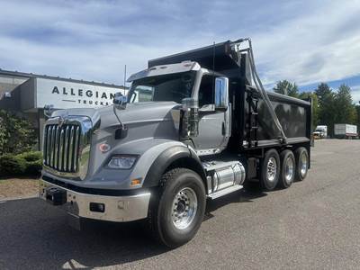 International HX Tri Axle Cab & Chassis Truck - Cummins, 565HP