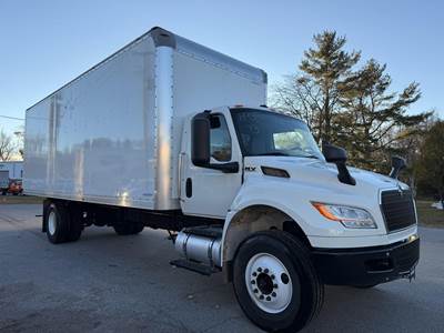International MV Single Axle Cab & Chassis Truck - Cummins, 300HP