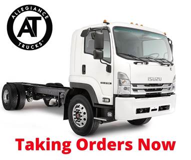 Isuzu FTR Cab & Chassis Truck - Cummins, 260HP, 6 Speed Automatic