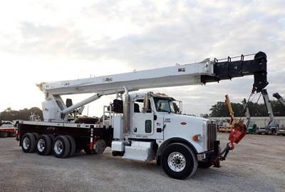 Peterbilt 365 38-Ton Crane Truck - 2014 Altec AC38-127S Crane, 10 Spd