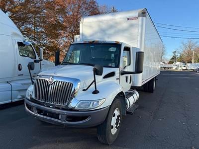 International MV Box Truck - 300HP, 6 Speed Automatic