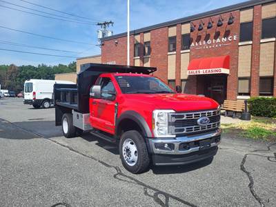 Ford F-550 Single Axle Dump Truck - 10 Speed Automatic