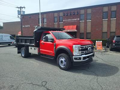 Ford F-600 Single Axle Dump Truck - 10 Speed Automatic