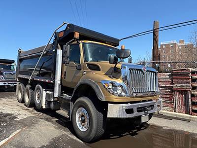International HV Tri Axle Dump Truck - Cummins 370HP, Automatic