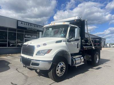 International MV Dump Truck - Cummins 325HP, Automatic