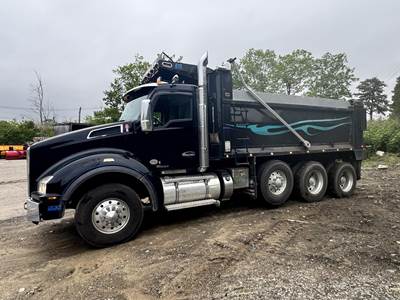 Kenworth T800 Dump Truck - Cummins 565HP, 18 Speed Automatic