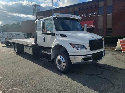 International MV Flatbed Truck - 300HP, Automatic