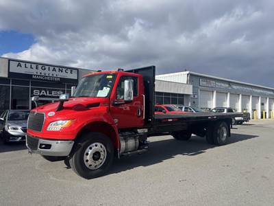 International MV Flatbed Truck - 300HP