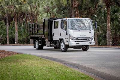 Isuzu NRR 9 ft Landscape Truck