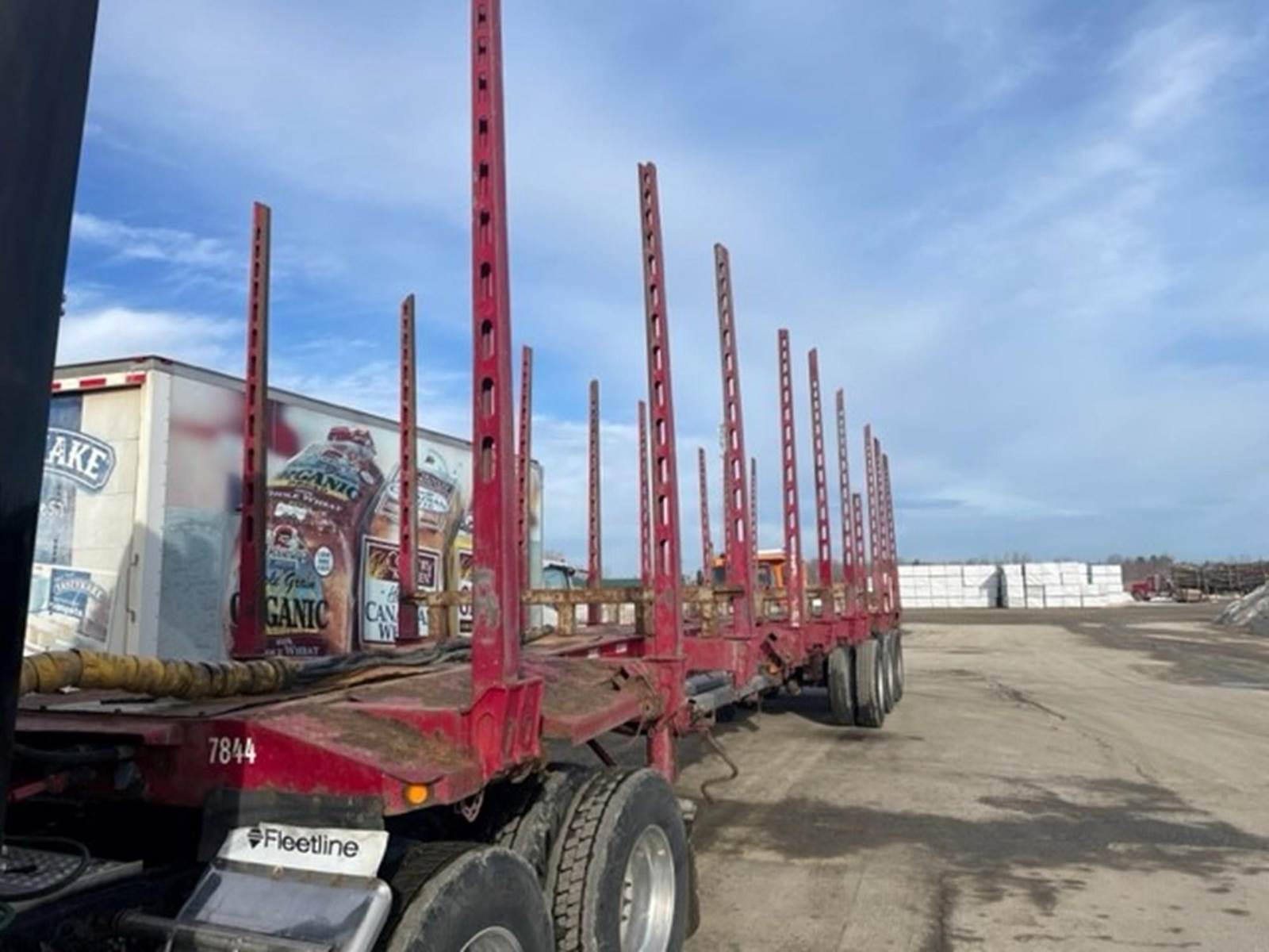 2003 Deloupe LOG TRAILER Log Trailer For Sale Bangor, ME 290282