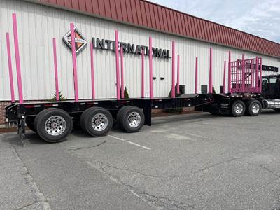 PELLETIER 49ft Log Trailer