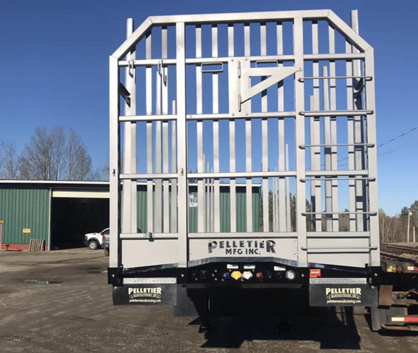 2023 PELLETIER 49ft Tri Axle Log Trailer For Sale Bangor, ME 322985