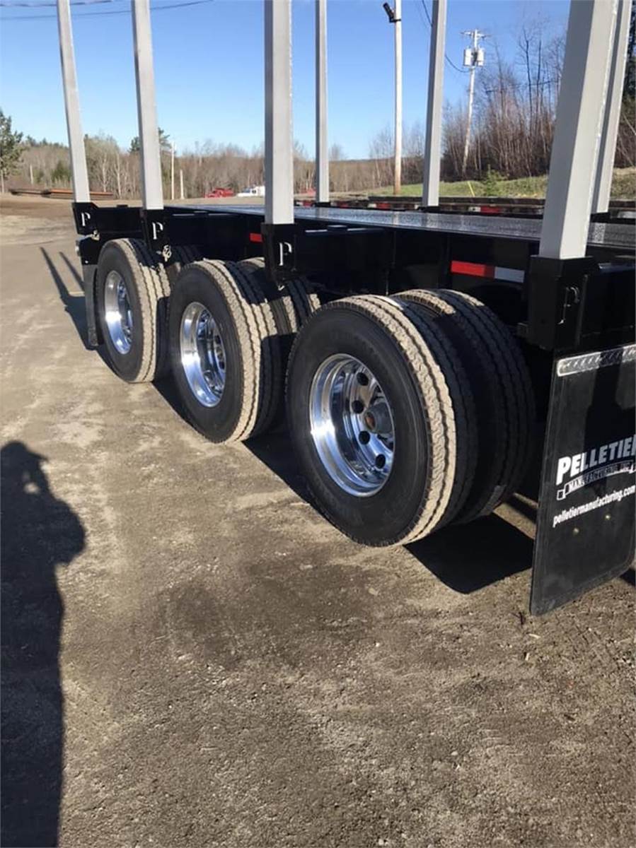 2023 PELLETIER 49ft Tri Axle Log Trailer For Sale Bangor, ME 322985