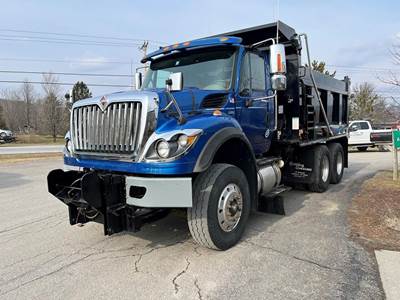 International WorkStar 7400 Tandem Axle Plow / Spreader Truck - MAXXFORCE 13, 475HP, Manual