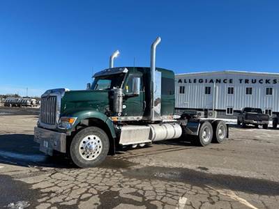 International HX Sleeper Semi Truck - 56" Flat Top Sleeper, Cummins 565HP