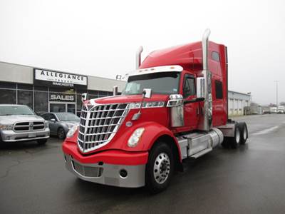 International LoneStar Sleeper Semi Truck - Cummins 505HP, 12 Speed Automatic