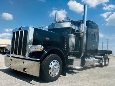 Peterbilt 389 Sleeper Semi Truck - 78" Raised Roof Sleeper, Cummins 500HP, 18 Speed Manual