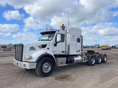 Peterbilt 567 Tri Axle Sleeper Semi Truck - Cummins 560HP