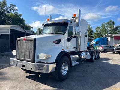Peterbilt 567 Tri Axle Sleeper Semi Truck - Cummins 560HP