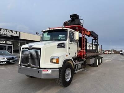 Fassi F360SE.24 Truck-Mounted Knuckle Boom Crane - 6 Spd