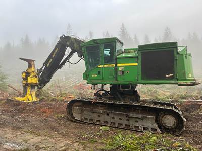 2014 John Deere 959K Feller Buncher - FR24B Hot saw