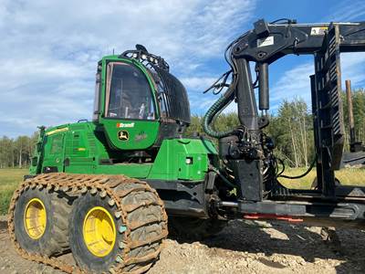 2018 John Deere 1910G Forwarder