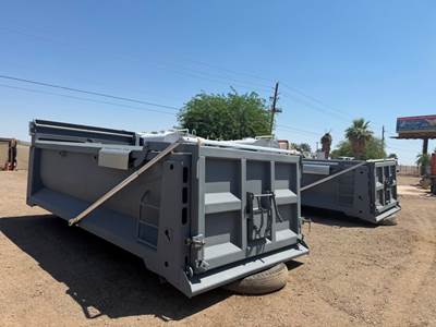 2026 Iron Lot 17 feet New steel dump bed!