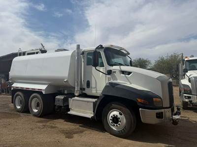 2016 Caterpillar CT660 Water Truck 4000 gallons new steel tank!