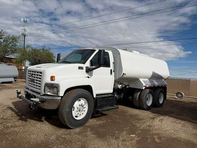 2008 GMC C8500 Water Truck USFS 4000 gallons new steel tank!