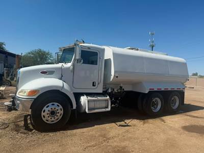 2010 Peterbilt 340 Water Truck 4000 gallons new steel tank!