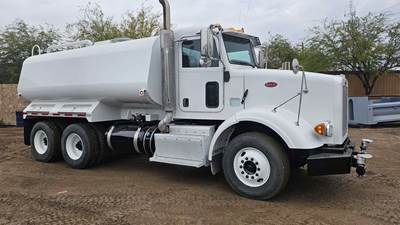 2015 Peterbilt 367 Water Truck 4000 gallons new steel tank!