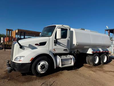 2018 Peterbilt 579 Water Truck 4000 gallons new steel tank!