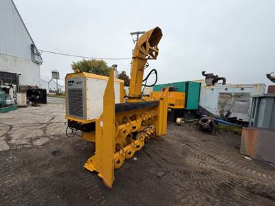 2004 Blanchet LM-217 Loader Mounted Snow Blower Cummins Diesel Powered