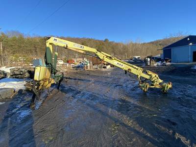 PM Truck-Mountable Knuckle Boom Crane