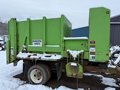 7 Yard PUP Waste Refuse Garbage Packer Body