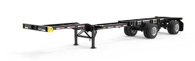 CIE 40x96 Tandem Axle Container Chassis - Spring, Fixed Axle