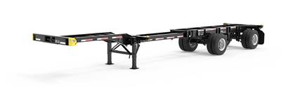 CIE 40x96 Tandem Axle Container Chassis - Spring, Fixed Axle