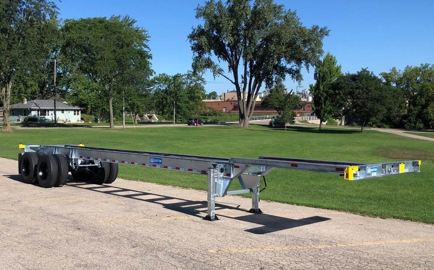 2024 Stoughton 40' GOOSENECK CONTAINER CHASSIS Tandem Axle Steel