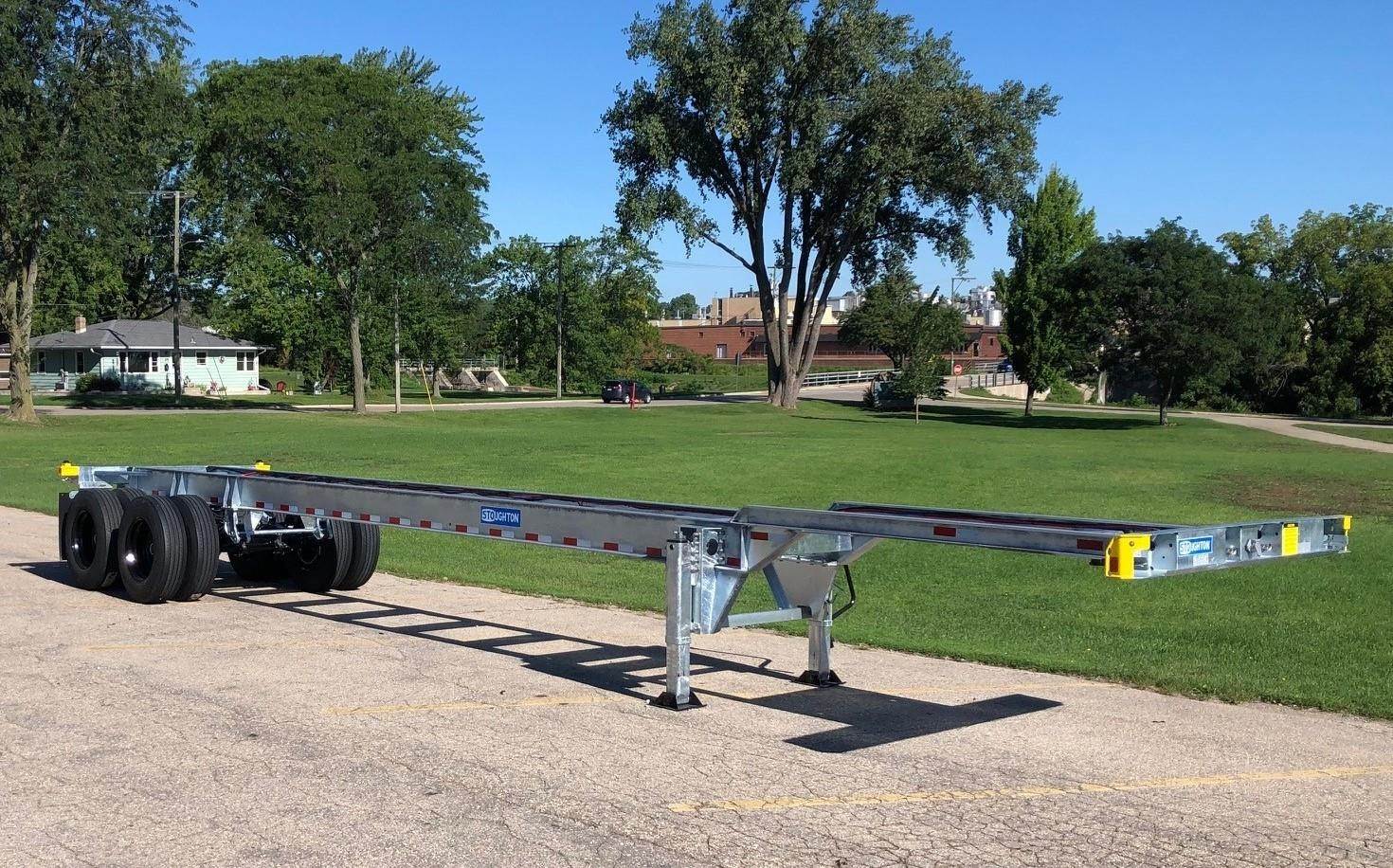 2024 Stoughton 40' GOOSENECK CONTAINER CHASSIS Tandem Axle Steel