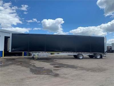 MAC MLP-8 53x102 Tandem Axle Aluminum Curtain Side Trailer - Air Ride, Sliding Axle