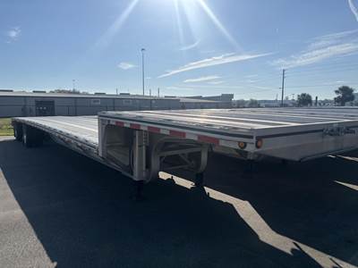MAC 53x102 Aluminum Drop Deck Trailer - Air Ride, Sliding Spread Axle