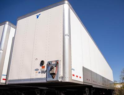Vanguard VXP 53 ft Dry Van Trailer - Swing Door, Air Ride, Sliding Axle