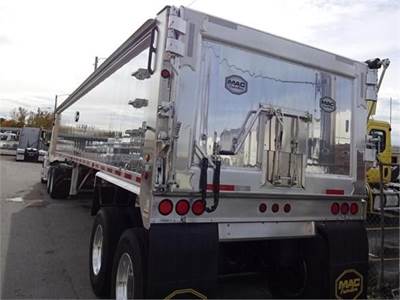 MAC 39 ft End Dump Trailer - Tandem Axle, Air Ride