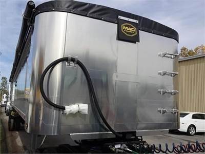 MAC 39 ft Frameless End Dump Trailer - Tandem Axle, Aluminum, Air Ride