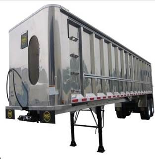 MAC 39 ft End Dump Trailer - Tandem Axle, Aluminum, Air Ride