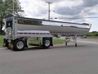 MAC ALUMINUM HALF ROUND End Dump Trailer