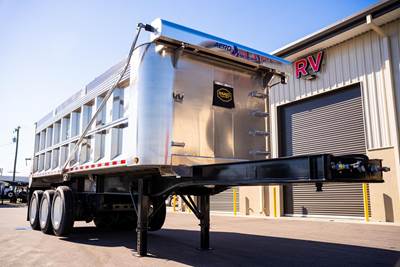 MAC ALUMINUM TRI-AXLE FLORIDA SPEC End Dump Trailer